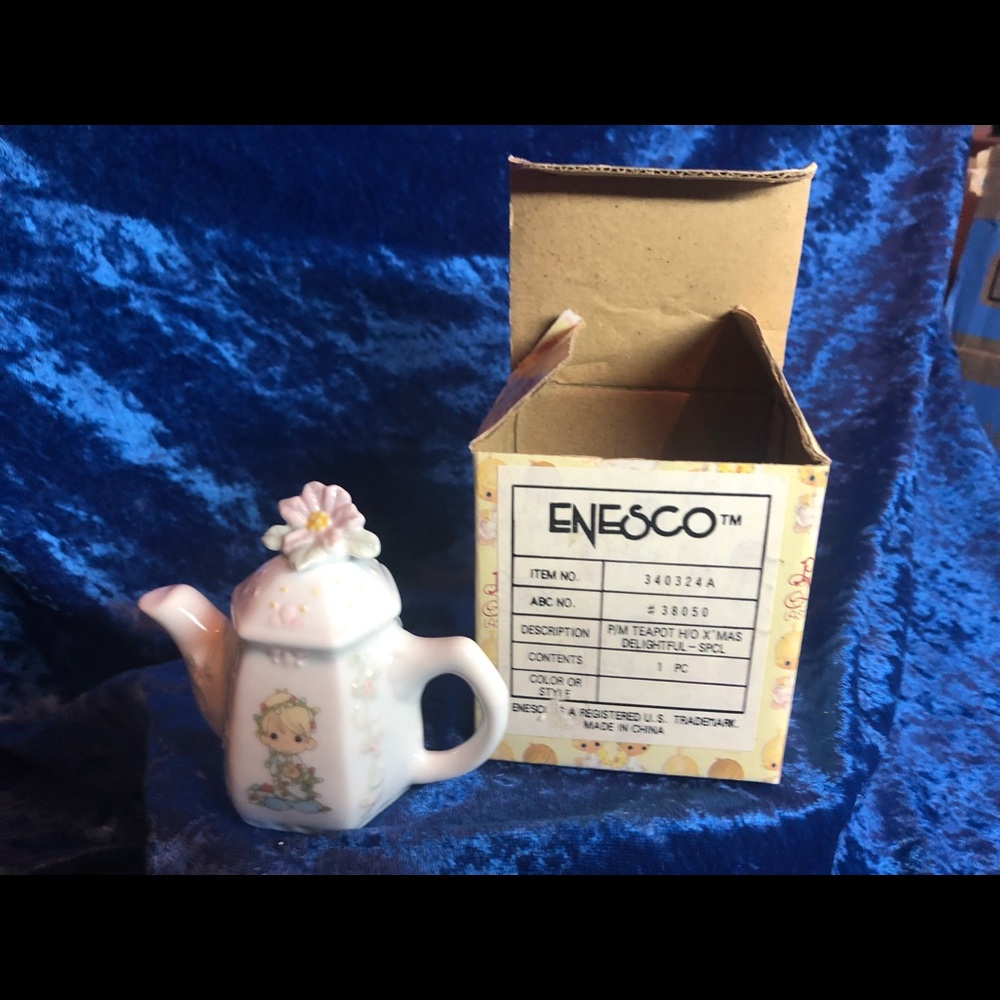Precious Moments Teapot Ornament
